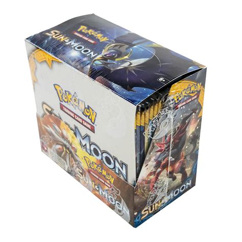 pokemon sun moon metal box|sun and moon pokemon booster.